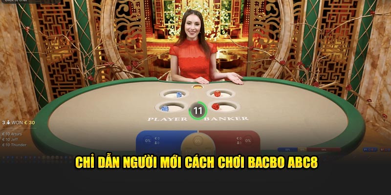 Chỉ dẫn người mới cách chơi Bacbo ABC8